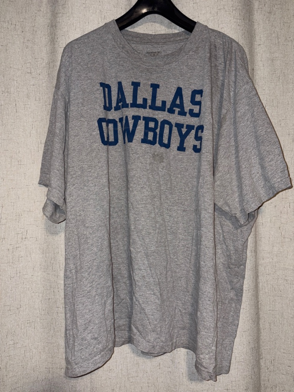Men's Gray Dallas Cowboys Short Sleeve Tee